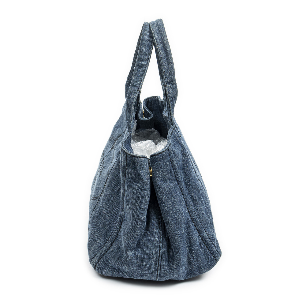 Prada Medium Canapa Tote - Picture 8 of 8